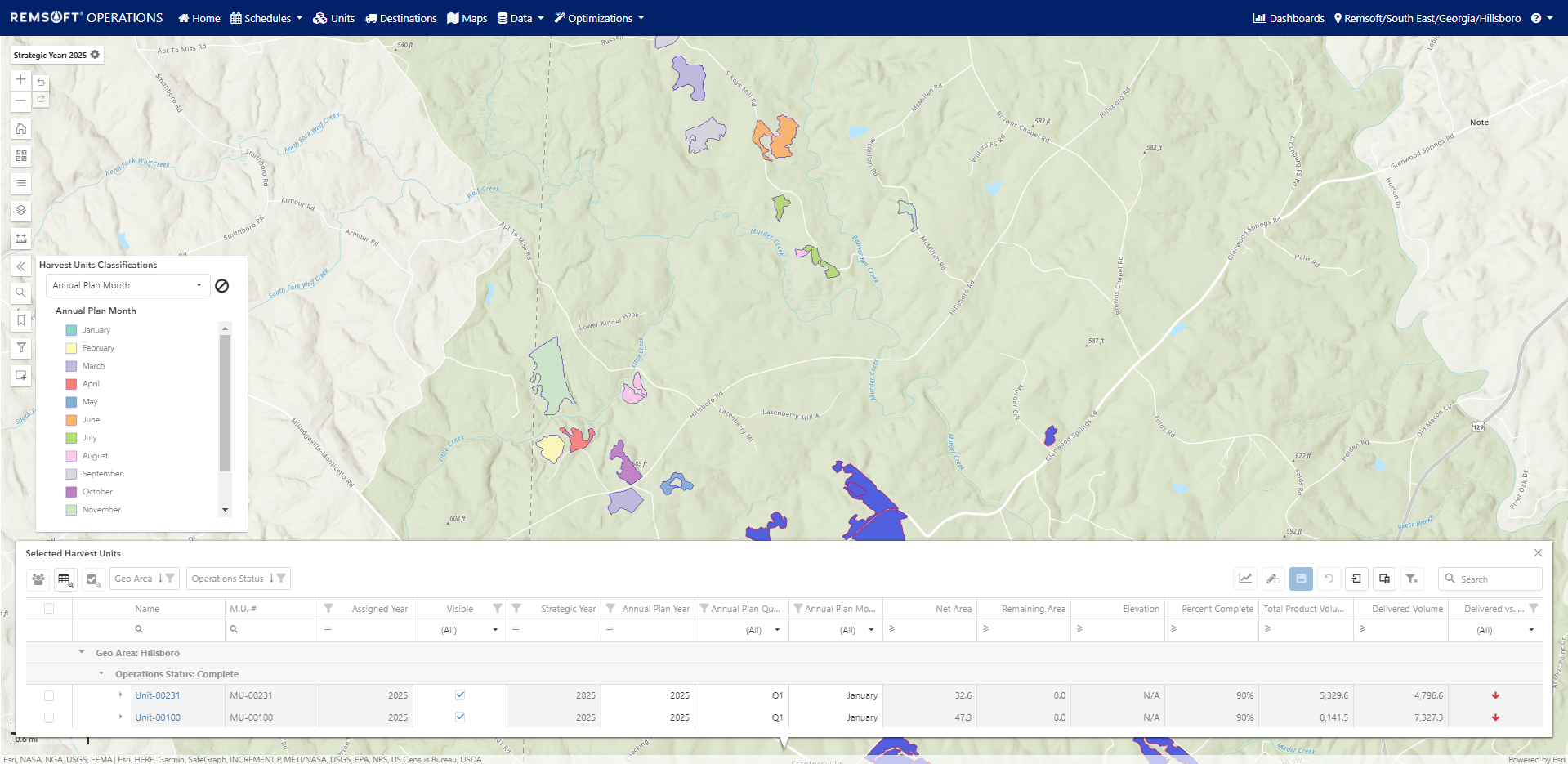 screenshot of Remsoft Operations